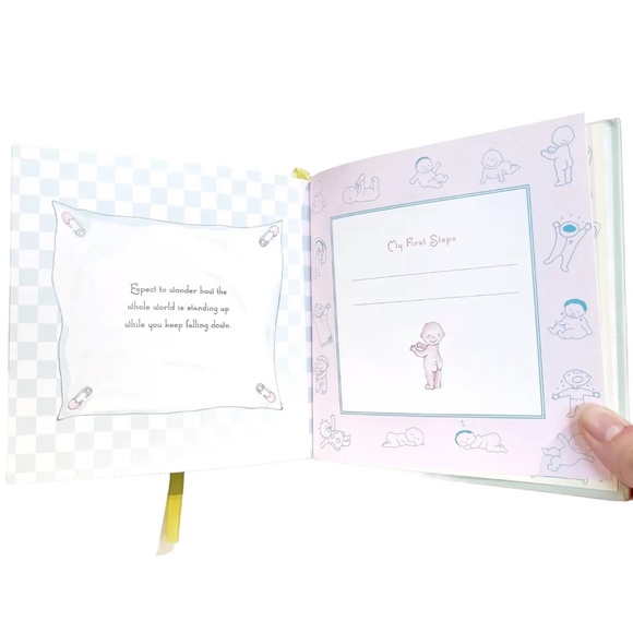 Baby Book Newborn Expectations My First Journal 2000 Scrapbook Log Record Mother - Picture 6 of 13